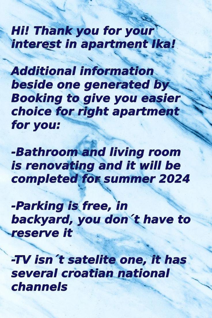 Apartment Ika Baška Kültér fotó